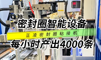 「視頻」密封圈智能設(shè)備：每小時產(chǎn)出4000條 